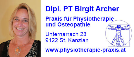 Dipl. PT Birgit Archer - Practice for physiotherapy und osteopathy